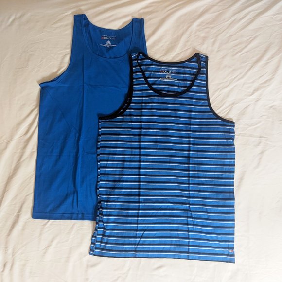 Two NWOT TOMMY HILFIGER tank tops - Large - Picture 1 of 10